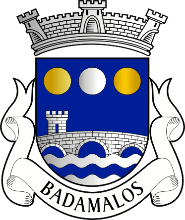 Brasão da antiga freguesia de Badamalos - Badamalos former civil parish, coat-of-arms Brasão da antiga freguesia de Badamalos - Badamalos former civil parish, coat-of-arms