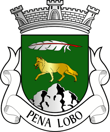 Brasão da antiga freguesia de Pena Lobo - Pena Lobo former civil parish, coat-of-arms