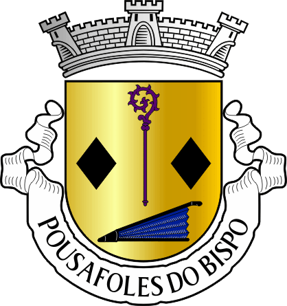 Brasão da antiga freguesia de Pousafoles do Bispo - Pousafoles do Bispo former civil parish, coat-of-arms