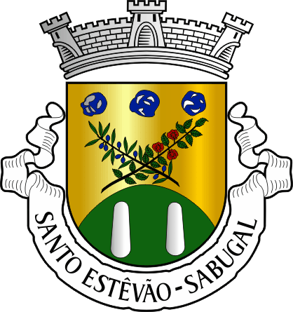 Brasão da antiga freguesia de Santo Estêvão - Santo Estêvão former civil parish, coat-of-arms Brasão da antiga freguesia de Santo Estêvão - Santo Estêvão former civil parish, coat-of-arms
