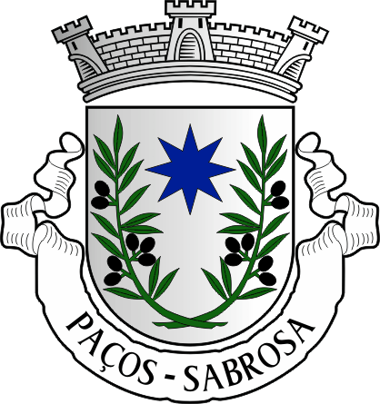 Brasão da freguesia de Paços - Paços civil parish, coat-of-arms
