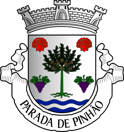 Brasão da freguesia de Parada de Pinhão - Parada de Pinhão civil parish, coat-of-arms