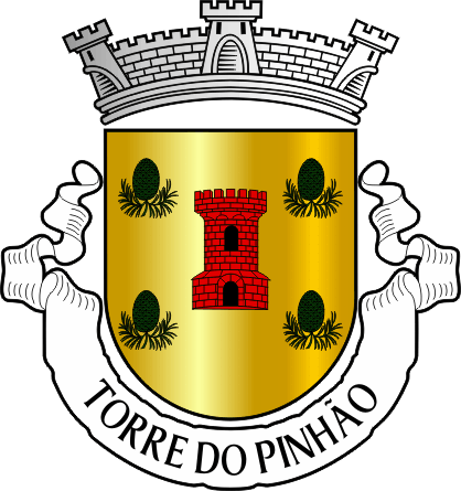 Brasão da freguesia de Torre do Pinhão - Torre do Pinhão civil parish, coat-of-arms Brasão da freguesia de Torre do Pinhão - Torre do Pinhão civil parish, coat-of-arms