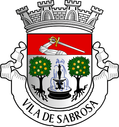 Brasão do Município de Sabrosa - Sabrosa municipal coat-of-arms Brasão do Município de Sabrosa - Sabrosa municipal coat-of-arms
