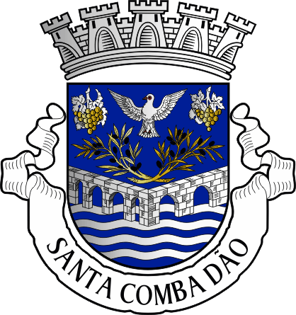 Brasão do Município de Santa Comba Dão - Santa Comba Dão municipal coat-of-arms