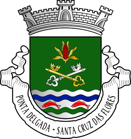 Brasão da freguesia de Ponta Delgada - Ponta Delgada civil parish, coat-of-arms Brasão da freguesia de Ponta Delgada - Ponta Delgada civil parish, coat-of-arms