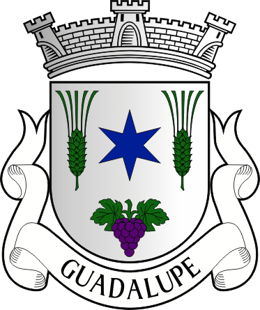 Brasão da freguesia de Guadalupe - Guadalupe civil parish, coat-of-arms