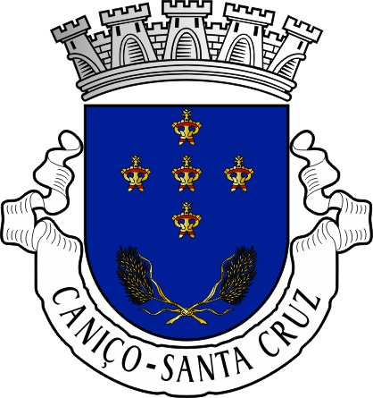 Brasão da freguesia de Santo Caniço - Caniço civil parish, coat-of-arms Brasão da freguesia de Santo Caniço - Caniço civil parish, coat-of-arms