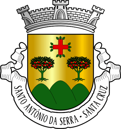 Brasão da freguesia de Santo António da Serra - Santo António da Serra civil parish, coat-of-arms