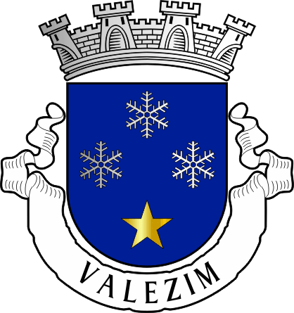 Brasão da freguesia de Valezim - Valezim civil parish, coat-of-arms