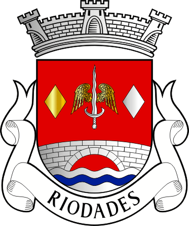 Brasão da freguesia de Riodades - Riodades civil parish, coat-of-arms