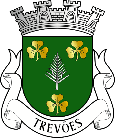 Brasão da antiga freguesia de Trevões - Trevões former civil parish, coat-of-arms