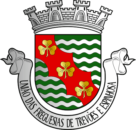 Brasão da União das freguesias de Trevões e Espinhosa - Trevões and Espinhosa civil parishes union coat-of-arms