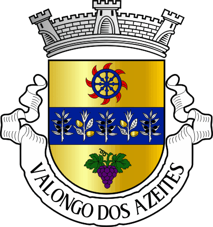Brasão da freguesia de Valongo dos Azeites - Valongo dos Azeites civil parish, coat-of-arms