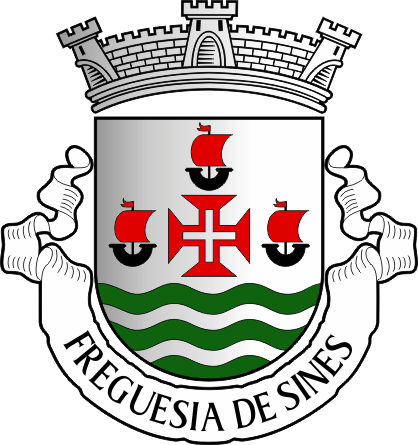 Brasão da freguesia de Sines - Sines civil parish, coat-of-arms