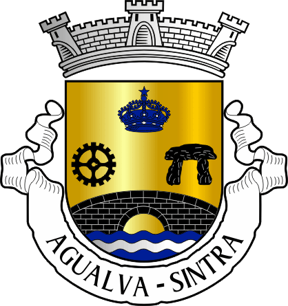 Brasão da antiga freguesia de Agualva - Agualva former civil parish, coat-of-arms