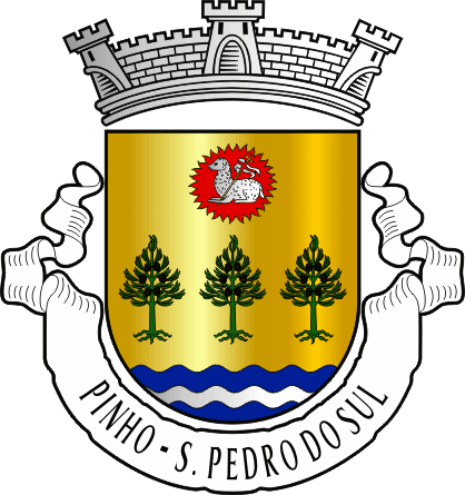 Brasão da freguesia de Pinho - Pinho civil parish, coat-of-arms Brasão da freguesia de Pinho - Pinho civil parish, coat-of-arms