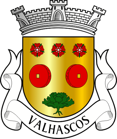 Brasão da freguesia de Valhascos - Valhascos civil parish, coat-of-arms