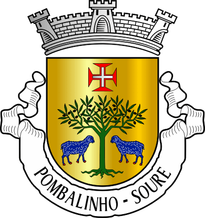 Brasão da antiga freguesia de Pombalinho - Pombalinho former civil parish, coat-of-arms