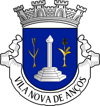 Brasão da freguesia de Vila Nova de Anços - Vila Nova de Anços civil parish, coat-of-arms