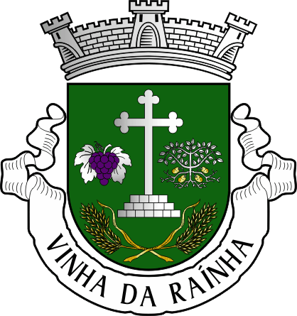 Brasão da freguesia de Vinha da Raínha - Vinha da Raínha civil parish, coat-of-arms