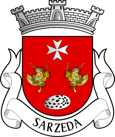 Brasão da antiga freguesia de Sarzeda - Sarzeda former civil parish, coat-of-arms Brasão da antiga freguesia de Sarzeda - Sarzeda former civil parish, coat-of-arms