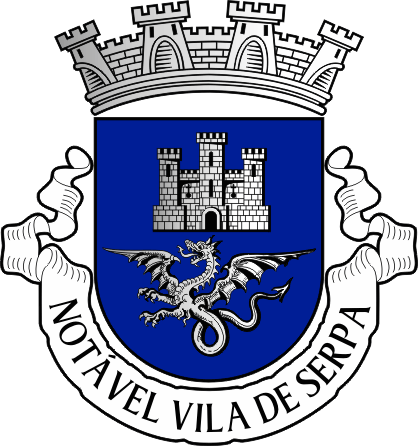 Brasão do Município de Serpa - Serpa municipal coat-of-arms Brasão do Município de Serpa - Serpa municipal coat-of-arms