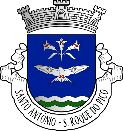Brasão da freguesia de Santo António - Santo António civil parish, coat-of-arms Brasão da freguesia de Santo António - Santo António civil parish, coat-of-arms