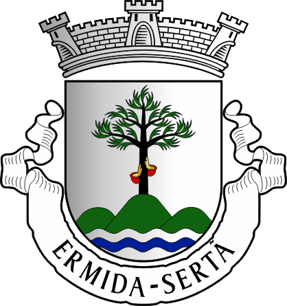 Brasão da antiga freguesia de Ermida - Ermida former civil parish, coat-of-arms