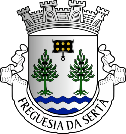 Brasão da freguesia da Sertã - Sertã civil parish, coat-of-arms Brasão da freguesia da Sertã - Sertã civil parish, coat-of-arms