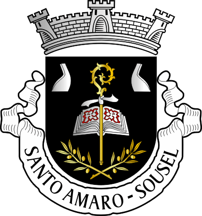 Brasão da freguesia de Santo Amaro - Santo Amaro civil parish, coat-of-arms