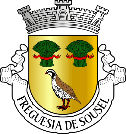 Brasão da freguesia de Sousel - Sousel civil parish, coat-of-arms Brasão da freguesia de Sousel - Sousel civil parish, coat-of-arms