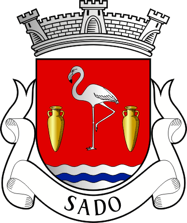 Brasão da freguesia do Sado - Sado civil parish, coat-of-arms Brasão da freguesia do Sado - Sado civil parish, coat-of-arms