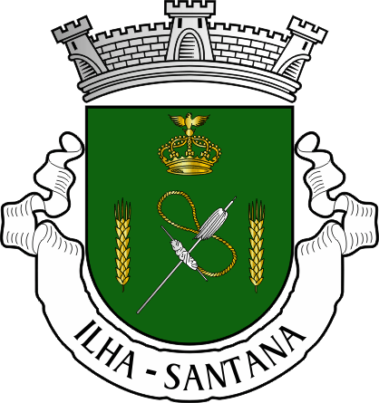 Brasão da freguesia de Ilha - Ilha civil parish, coat-of-arms