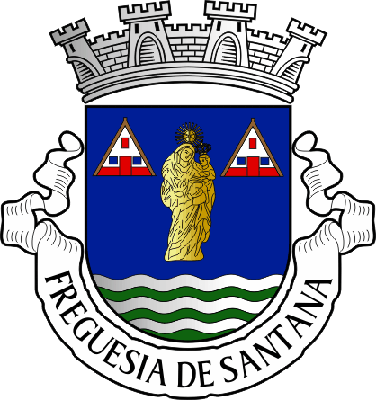 Brasão da freguesia de Santana - Santana civil parish, coat-of-arms