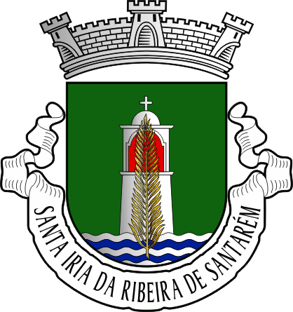 Brasão da antiga freguesia de Santa Iria da Ribeira de Santarém - Santa Iria da Ribeira de Santarém former civil parish, coat-of-arms