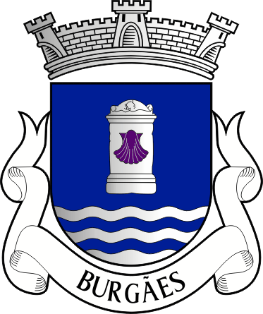 Brasão da antiga freguesia de Burgães - Burgães former civil parish, coat-of-arms