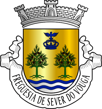 Brasão da freguesia de Sever do Vouga - Sever do Vouga civil parish, coat-of-arms