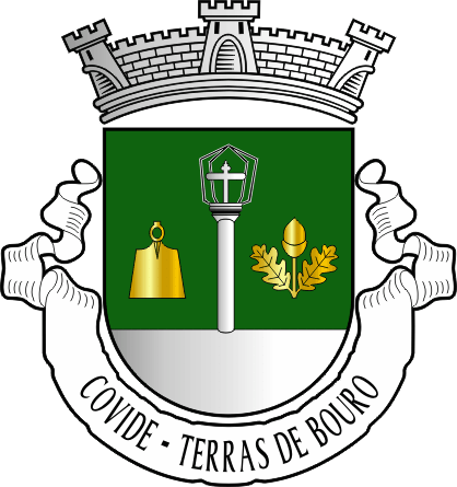 Brasão da freguesia de Covide - Covide civil parish, coat-of-arms Brasão da freguesia de Covide - Covide civil parish, coat-of-arms