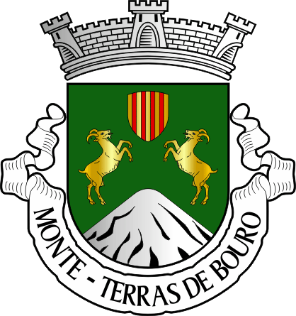 Brasão da antiga freguesia de Monte - Monte former civil parish, coat-of-arms