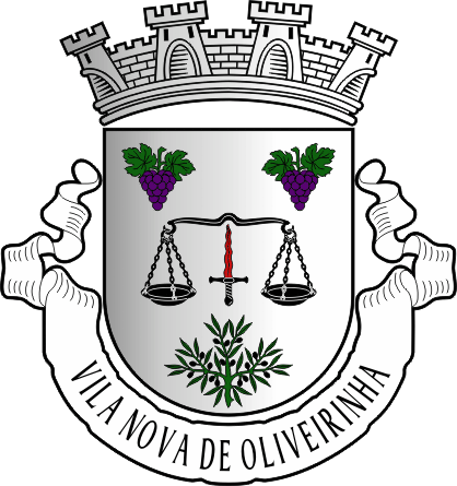 Brasão da antiga freguesia de Vila Nova de Oliveirinha - Vila Nova de Oliveirinha former civil parish, coat-of-arms Brasão da antiga freguesia de Vila Nova de Oliveirinha - Vila Nova de Oliveirinha former civil parish, coat-of-arms
