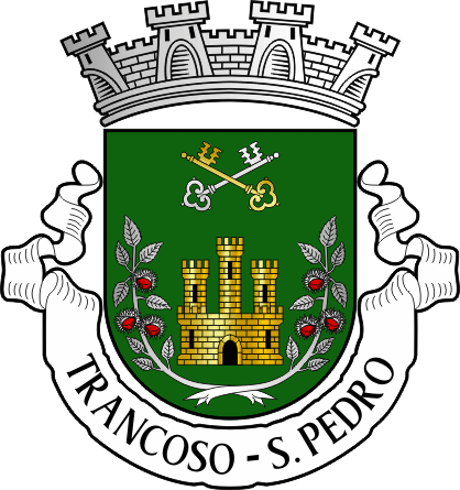 Brasão da antiga freguesia de Trancoso (São Pedro) - Trancoso (São Pedro) former civil parish, coat-of-arms Brasão da antiga freguesia de Trancoso (São Pedro) - Trancoso (São Pedro) former civil parish, coat-of-arms