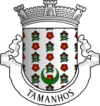 Brasão da freguesia de Tamanhos - Tamanhos civil parish, coat-of-arms