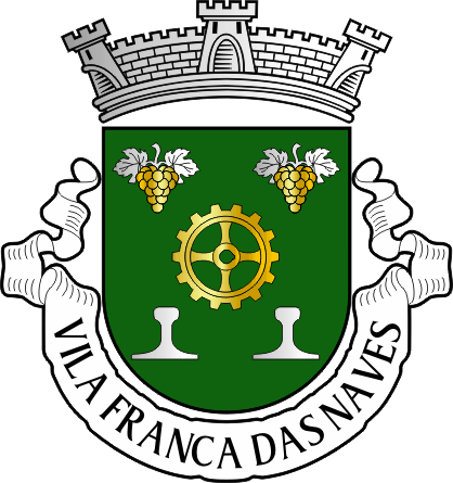 Brasão da antiga freguesia de Vila Franca das Naves - Vila Franca das Naves former civil parish, coat-of-arms Brasão da antiga freguesia de Vila Franca das Naves - Vila Franca das Naves former civil parish, coat-of-arms