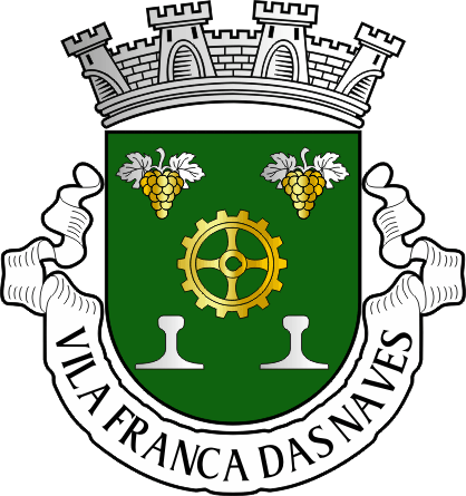 Brasão da antiga freguesia de Vila Franca das Naves - Vila Franca das Naves former civil parish, coat-of-arms Brasão da antiga freguesia de Vila Franca das Naves - Vila Franca das Naves former civil parish, coat-of-arms
