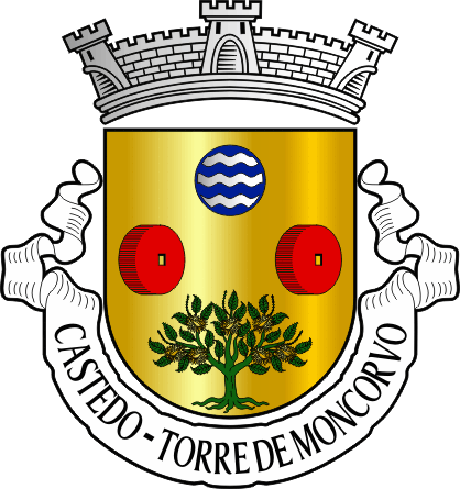 Brasão da freguesia de Castedo - Castedo civil parish, coat-of-arms Brasão da freguesia de Castedo - Castedo civil parish, coat-of-arms