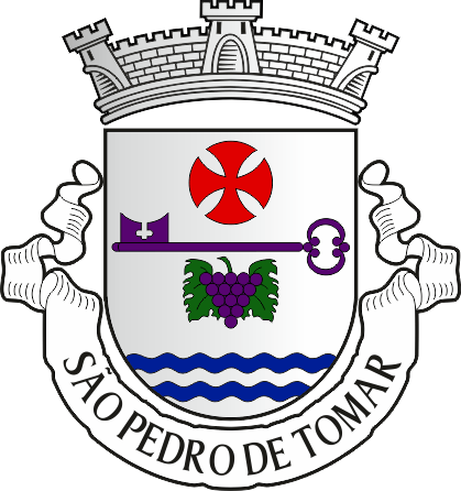 Brasão da freguesia de São Pedro de Tomar - São Pedro de Tomar civil parish, coat-of-arms Brasão da freguesia de São Pedro de Tomar - São Pedro de Tomar civil parish, coat-of-arms