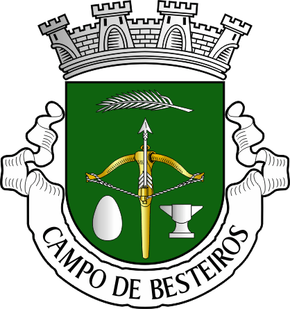 Brasão da freguesia de Campo de Besteiros - Campo de Besteiros civil parish, coat-of-arms