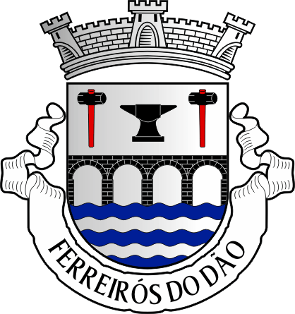 Brasão da freguesia de Ferreirós do Dão - Ferreirós do Dão civil parish, coat-of-arms Brasão da freguesia de Ferreirós do Dão - Ferreirós do Dão civil parish, coat-of-arms