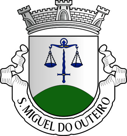 Brasão da antiga freguesia de São Miguel do Outeiro - São Miguel do Outeiro former civil parish, coat-of-arms
